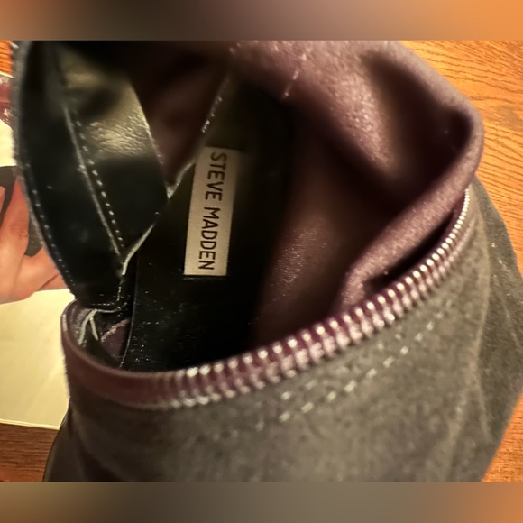 Steve Madden!❄️SADIE/blk faux suede/over the knee/size-8 - Picture 16 of 16